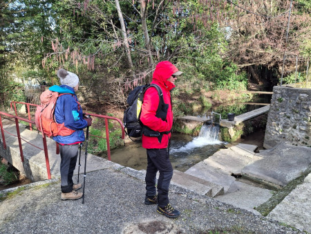 11 participants pour suivre GILLES , notre guide